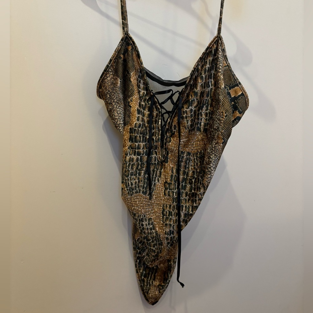 Vintage CINEMA ETOILE teddy lingerie one piece body suit